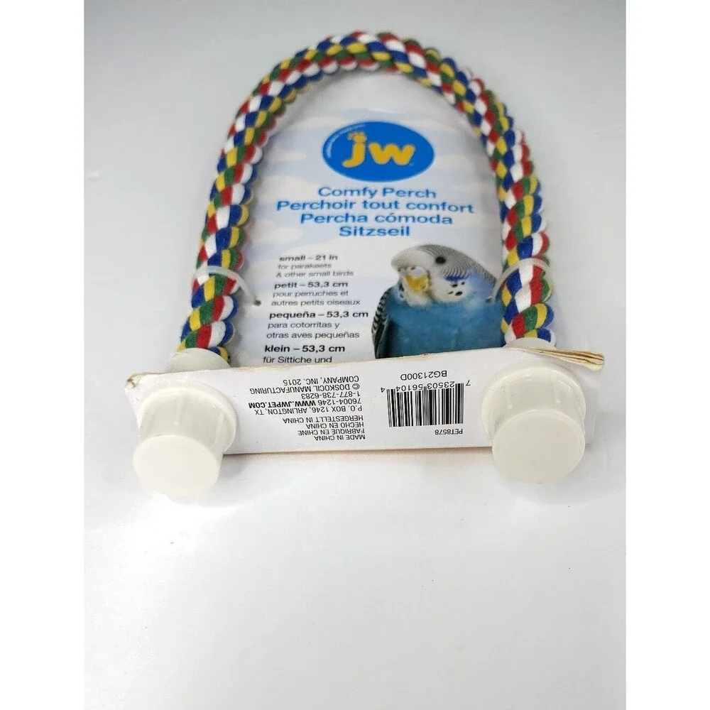 JW Comfy Perch Small Multicolor Bird Perch 21 Inches